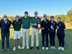 Langley 2022 Coed Golf Team state champions photo