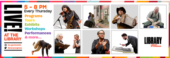 Live at the Library of Congress events