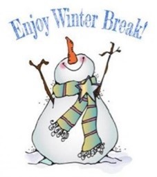 Enjoy Winter Break Snowman