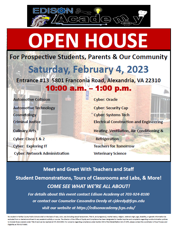 Open House Flyer 2023