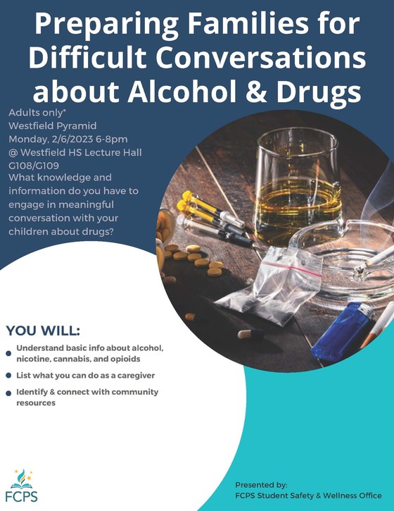 drug and alcohol flyer
