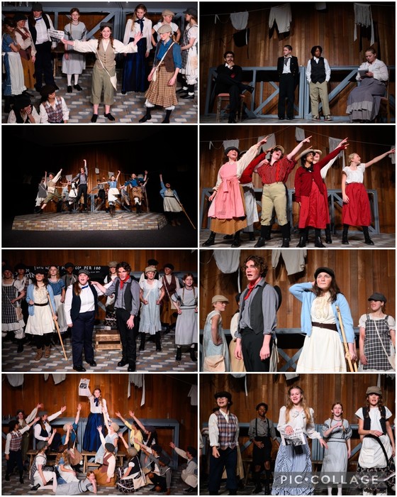 pic collage Newsies