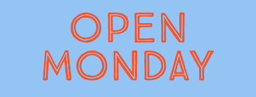 Image of open Monday