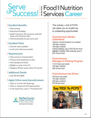 Food And Nutrition Services Recruitment Flyer