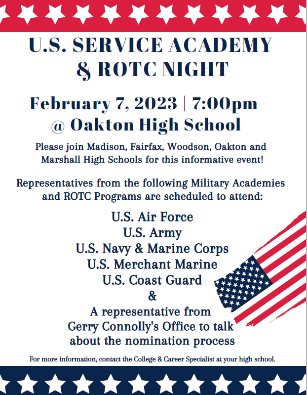 Service Academy Night