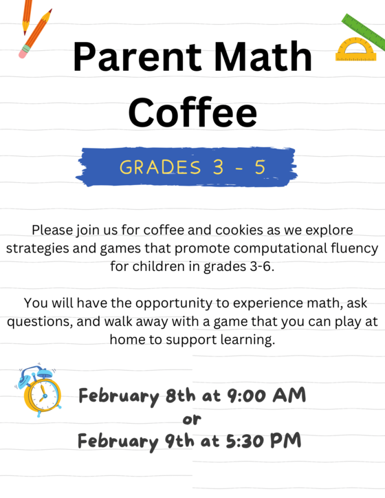Parent Math Coffee