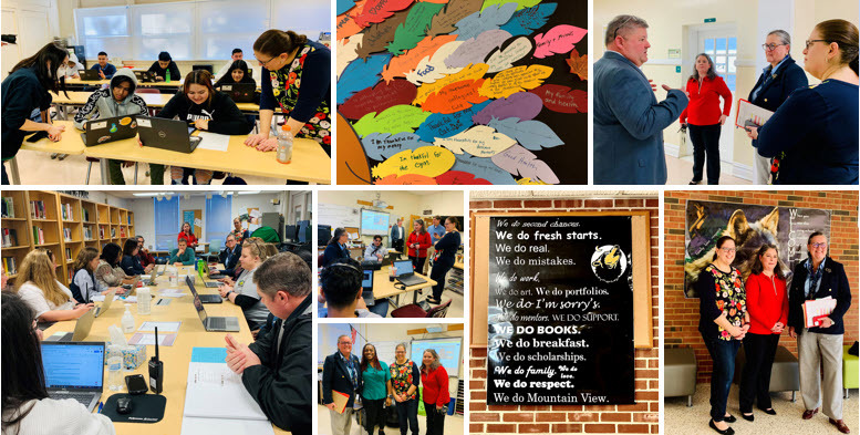 Mountain View High School visit