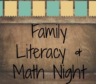 family literacy and math night 