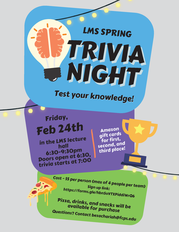 Trivia Night LJMS Flyer