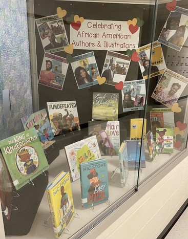 Our library has a good selection of books by black authors and illustrators.