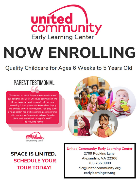 United Community Childcare flyer