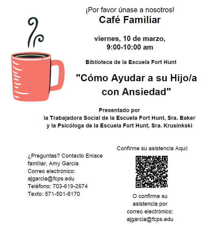 Family Coffee March Spanish