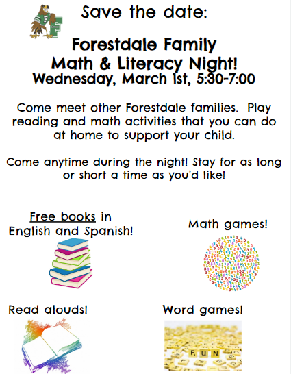 Literacy and Math Night_English