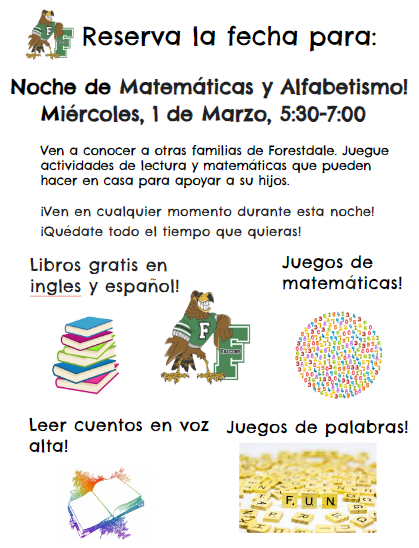 Literacy and Math Night_Spanish