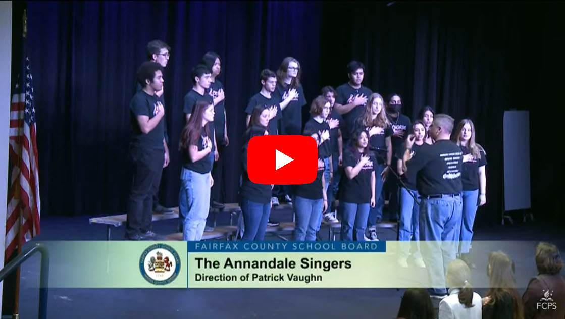 Annandale Singers National Anthem