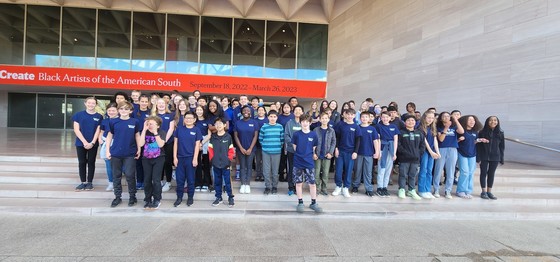 6th Grade art museum 