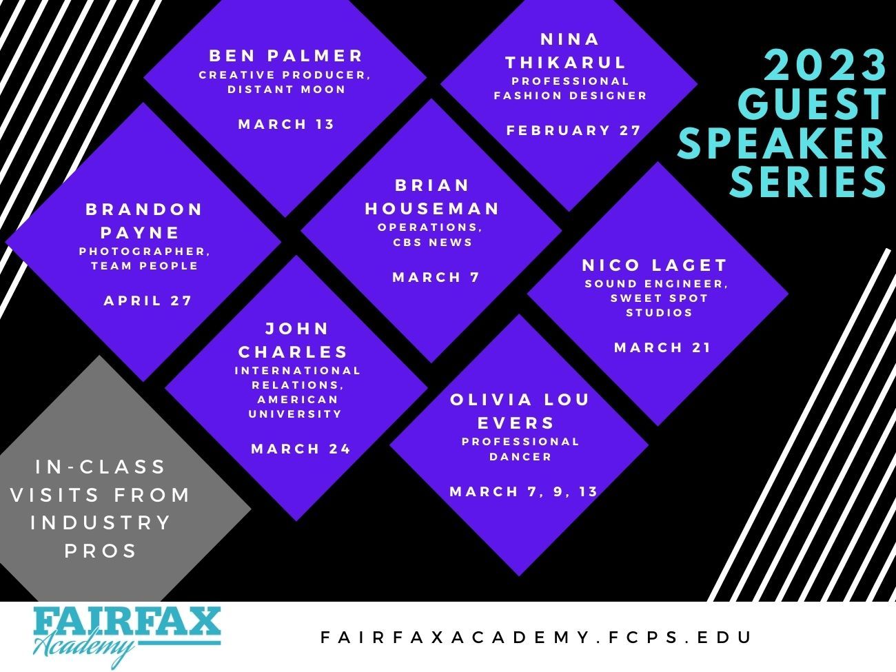 2023 Guest Speaker Series - Fairfax Academy