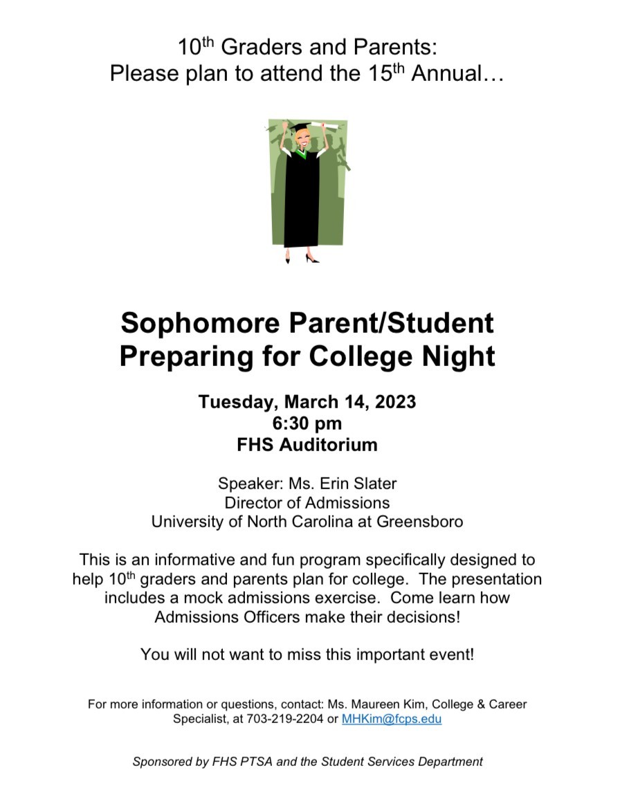 Sophomore College Night