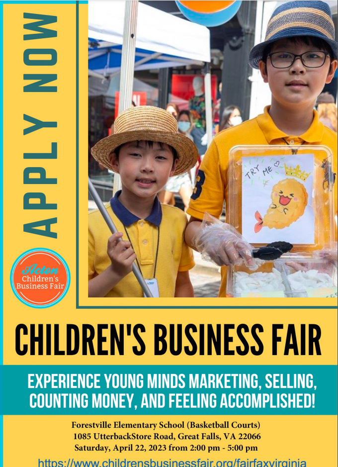 Children's Business fair Flyer