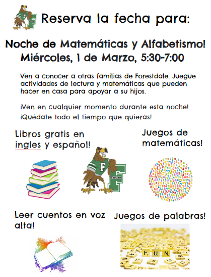 Math & Literacy Night_Spanish