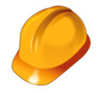 Construction hat graphic