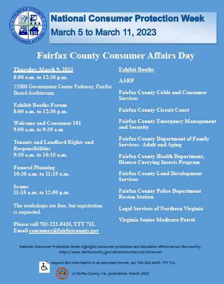 National Consumer Protection Week