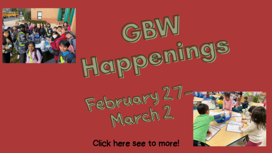 GBW Happenings 