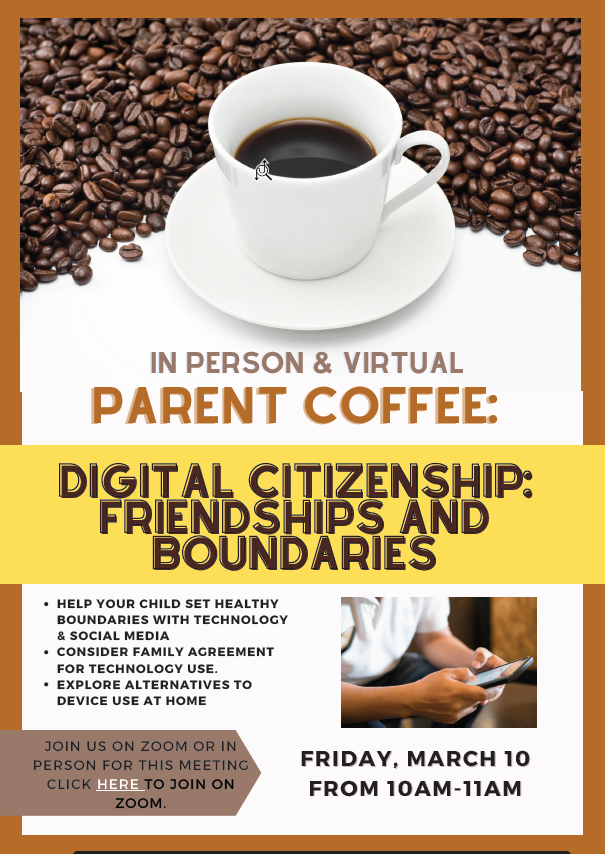 Parent Coffee March 10