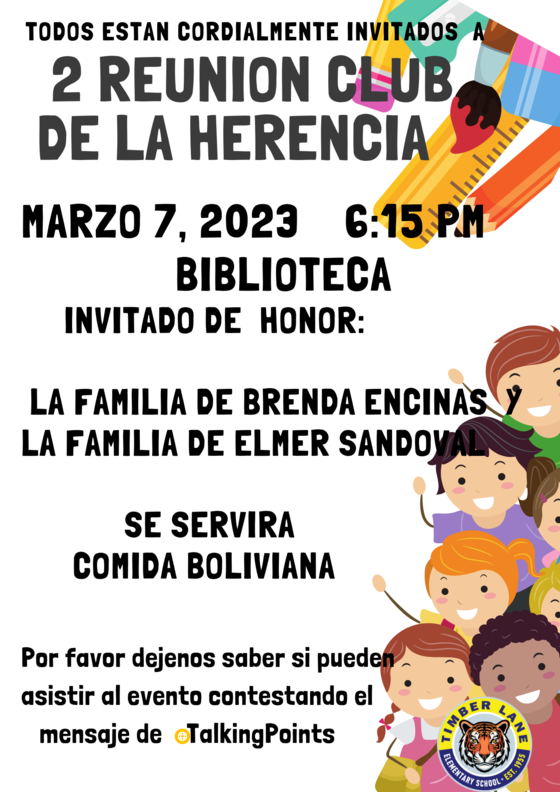 family heritage flyer espanol