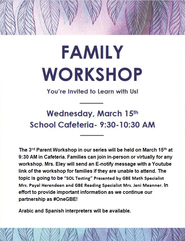 Family Workshop