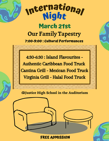 Justice HS International Night