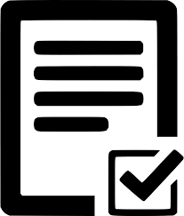 picture of a blank form