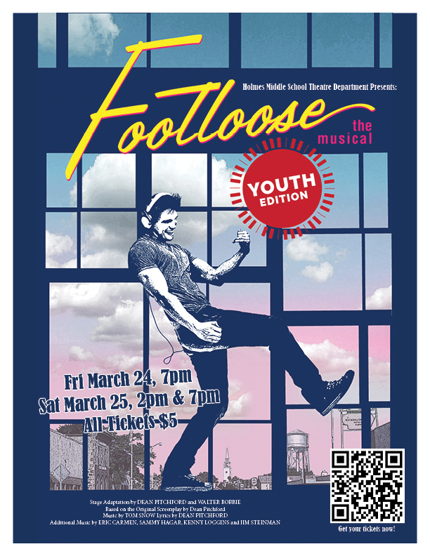 Footloose Flyer in color