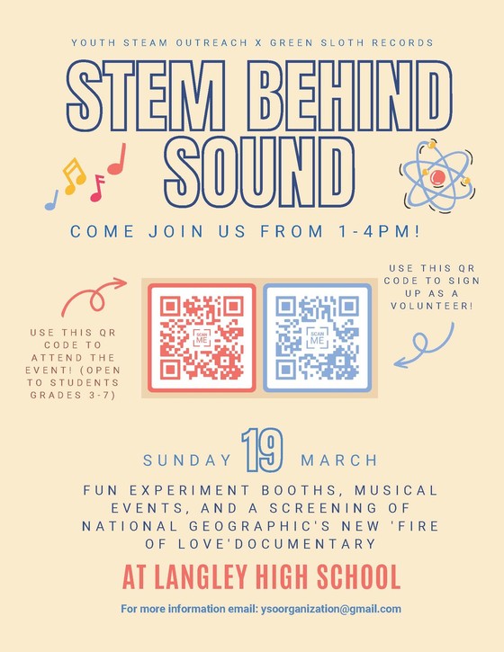 STEM Behind Sound event March 19