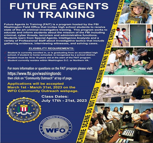 FBI Future Agents in Training