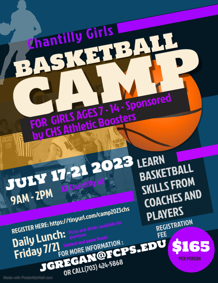 Find information here on a summer basketball camp for girls.