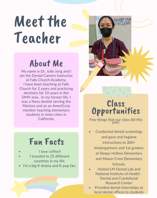 Meet the Teacher - Dr. Julie Jung