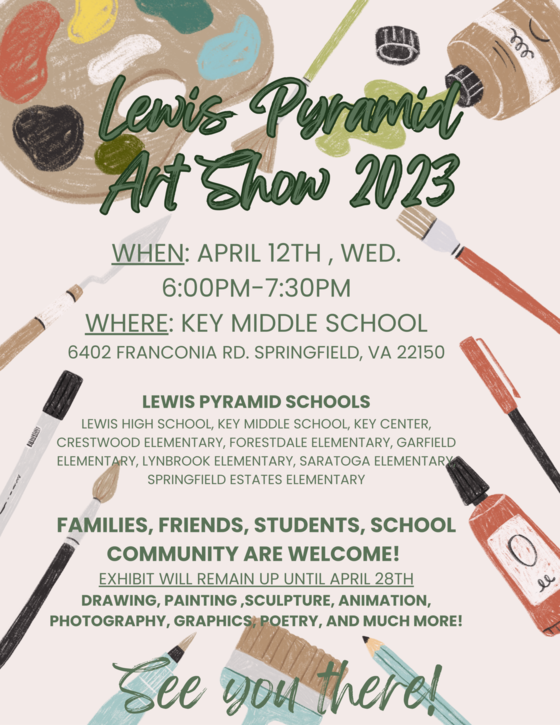 Lewis HS Art Show
