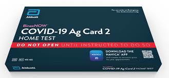 Request a free Covid home test from school to use when returning from Spring Break.