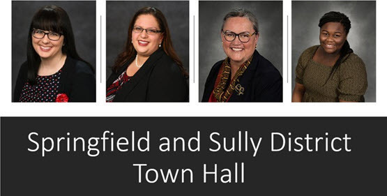 Springfield and Sully District Town Hall School Board Members