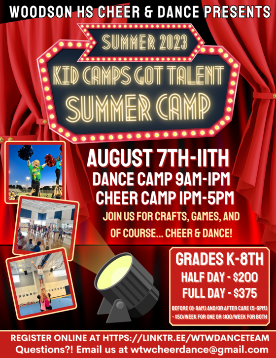 Dance and Cheer Summer Camp