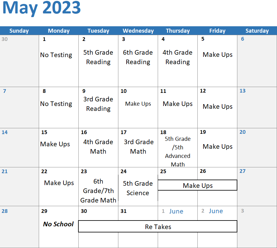 SOL schedule