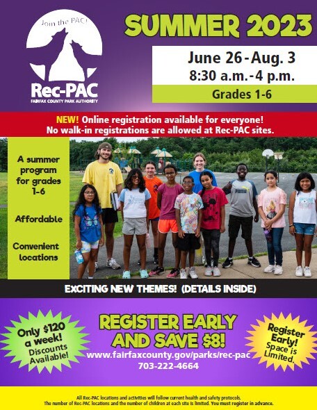 Rec-PAC packet front page