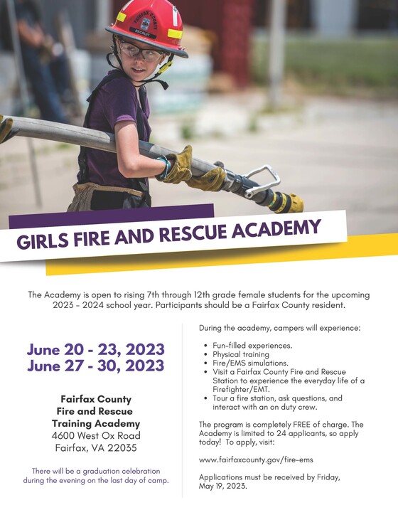 Girls Fire and Rescue Academy