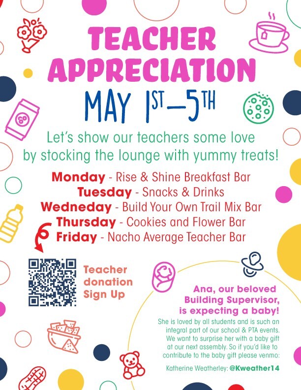 Teacher Appreciation Flyer