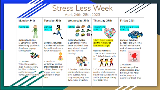 stress less week