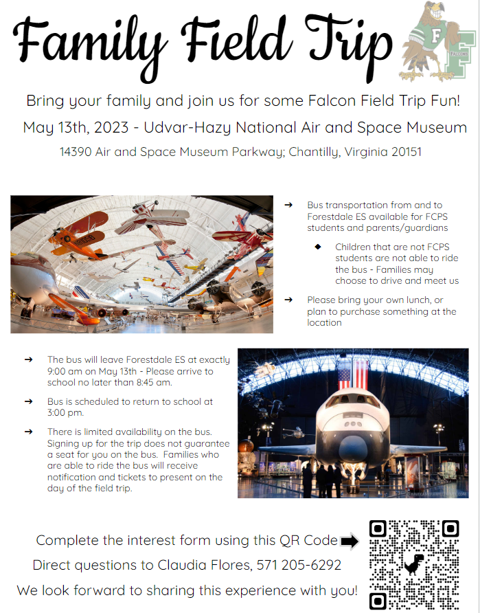 Family Field Trip Flier_English