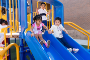 Kids on Slide