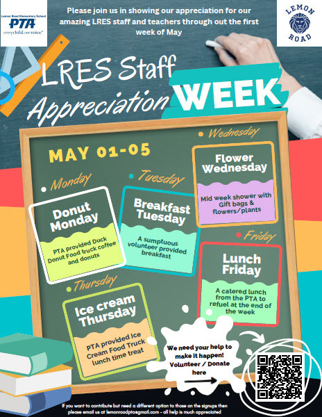 Staff Appreciation Week