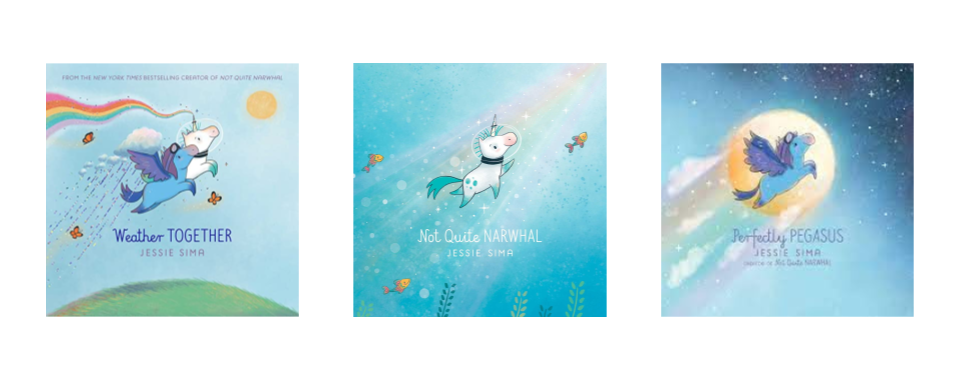 An image of Jessie Sima's books